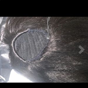 Drawstring Ponytail, Yaki Curly Hair 24 Inches